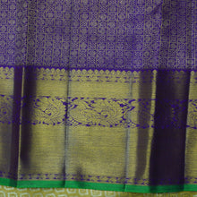 Load image into Gallery viewer, Beige Silk Saree - Handwoven Pure Gold Zari Kanchipuram Silk Saree - Vivaaha Silks & Sarees