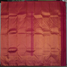Load image into Gallery viewer, Tomato Red Brocade Design Copper Zari Kanchipuram Silk Saree - Vivaaha Silks & Sarees