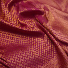 Load image into Gallery viewer, Tomato Red Brocade Design Copper Zari Kanchipuram Silk Saree - Vivaaha Silks & Sarees