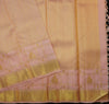 Peach Pink Kanchipuram Silk Saree · Pure Silk Saree · Bridal Silk Saree · Handloom Silk Saree · Traditional South Indian Saree · Wedding Silk Saree · Luxury Silk Saree . Designer Kanchipuram