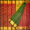 Royal Maroon Vaira Oosi Kattam Kanjivaram Silk Saree