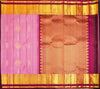 Lavender with Purple Korvai Border, Silver and Gold Zari Fancy Butta Silk Saree