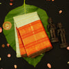 premium veldhari kanchipuram silk saree in pista green