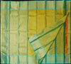  Premeium Tissuekanchipuram silk saree in Pastel Sky Blue Mixed With Gold Colour