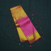 Pink Rising Border Kanchipuram Silk Saree with Gold Zari - Vivaaha Silks & Sarees