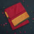 Crispa Red Traditional Kanchipuram Silk Saree in 9 Yards with Getti Border - Vivaaha Silks & Sarees