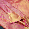 Peach Pink Bridal Kanchipuram Silk Saree with Bavanji Mango Border - Vivaaha Silks & Sarees