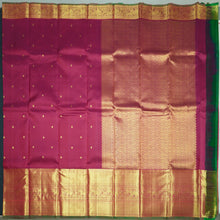 Load image into Gallery viewer, Araku Red Handloom Silk Saree with Traditional Border Design

