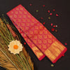 Rani Pink Bridal Kanchipuram Silk Saree with Gold Zari Thilagam Brocade - Vivaaha Silks & Sarees