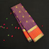 Purple Vaira Oosi Vintage Kanchipuram Silk Saree