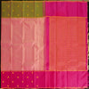 Onion Pink Mubbagam Kanchipuram Silk Saree