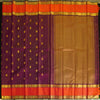 Purple Vaira Oosi Vintage Kanchipuram Silk Saree