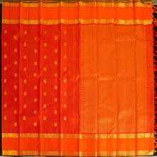 Load image into Gallery viewer, Chili Red Vaira Oosi Vintage Kanchipuram Silk Saree
