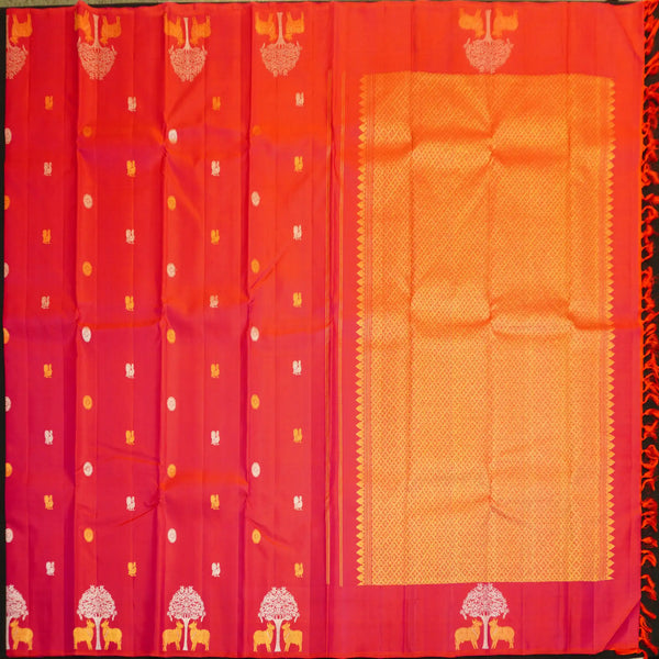 Rani Pink Trendy Kanchipuram Silk Saree