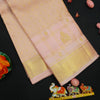Peach Pink Kanchipuram Silk Saree · Pure Silk Saree · Bridal Silk Saree · Handloom Silk Saree · Traditional South Indian Saree · Wedding Silk Saree · Luxury Silk Saree . Designer Kanchipuram