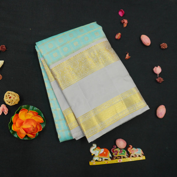 Pastel Kanchipuram Silk Saree · Pure Silk Saree · Bridal Silk Saree · Handloom Silk Saree · Traditional South Indian Saree · Wedding Silk Saree · Luxury Silk Saree . Designer Kanchipuram