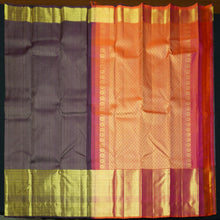 Load image into Gallery viewer, Betel Nut Color Kanchipuram Silk Saree
