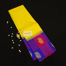 Load image into Gallery viewer, Temple Border Silk Saree
