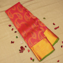 Load image into Gallery viewer, Stunning Hot pink Kanchipuram Bridal Silk Saree 
