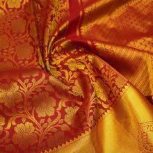Load image into Gallery viewer, Maroon Stylish Kanchipuram Bridal Silk Saree 
