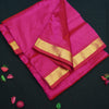 Pink Kanchipuram Silk Saree - 9 Yard Saree - Vivaaha Silks & Sarees