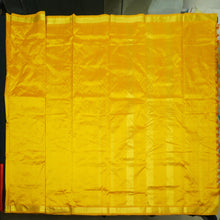Load image into Gallery viewer, Yellow 9yard Kanchipuram Silk  Madisar Saree
