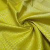 Lemon Green Kanchipuram Silk Saree Self Jacquard - Vivaaha Silks & Sarees