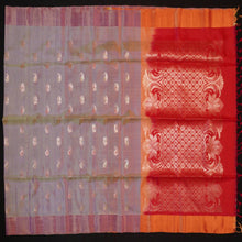 Load image into Gallery viewer, Pastel Lavender Kanchipuram Soft Silk Saree with Meena Butta
