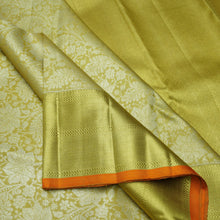 Load image into Gallery viewer, Exclusive Beige Bridal Kanchipuram Silk Saree in Pure Gold Zari
